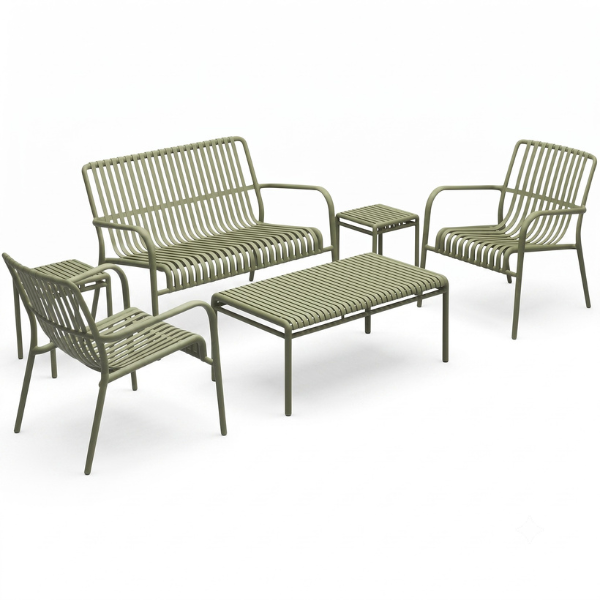 Isabella 6 Piece Patio Set