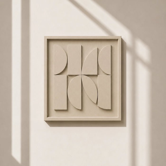 Axis Wooden Wall Art | Stone