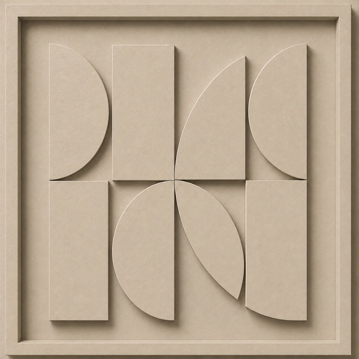 Axis Wooden Wall Art | Stone
