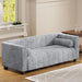 elevenpast sofa Geneva Upholstered Two or Three Seater Sofa - Light Grey | Dark Grey