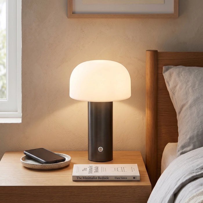 Bruno Rechargeable LED Lamp - Black | Green | Gold