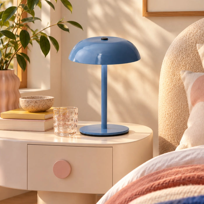 Demi Rechargeable Portable Lamp - Blue | Gold | Pink