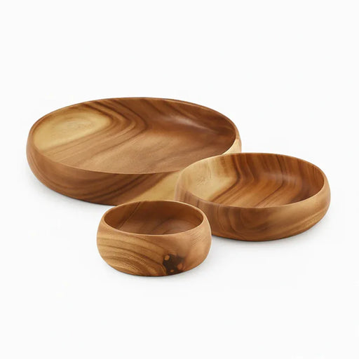elevenpast wooden bowl Round Wooden Bowl – Small | Medium | Large Sizes