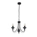 elevenpast Chandelier Elena Metal Chandelier Medium Black | Fossil