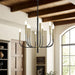 elevenpast Chandelier Regency Black and Gold Metal Chandelier - 5 Light | 10 Light