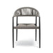 elevenpast Outdoor Chairs Corda Armchair in Black | Anthracite | Taupe