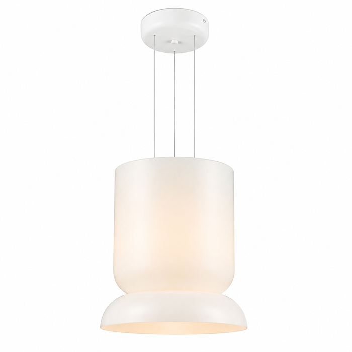 Strata 6 Opal Glass LED Pendant Light