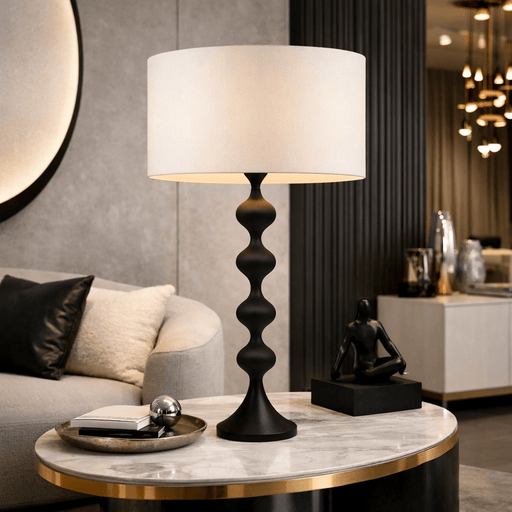 elevenpast Table Lamp Bellora Metal Table Lamp - Gold | Black