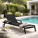 elevenpast pool lounger Amalfi Premium Patio Lounger – Reclining Aluminium Sunbed