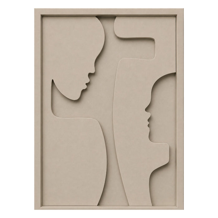 Confide Wooden Wall Art | Stone