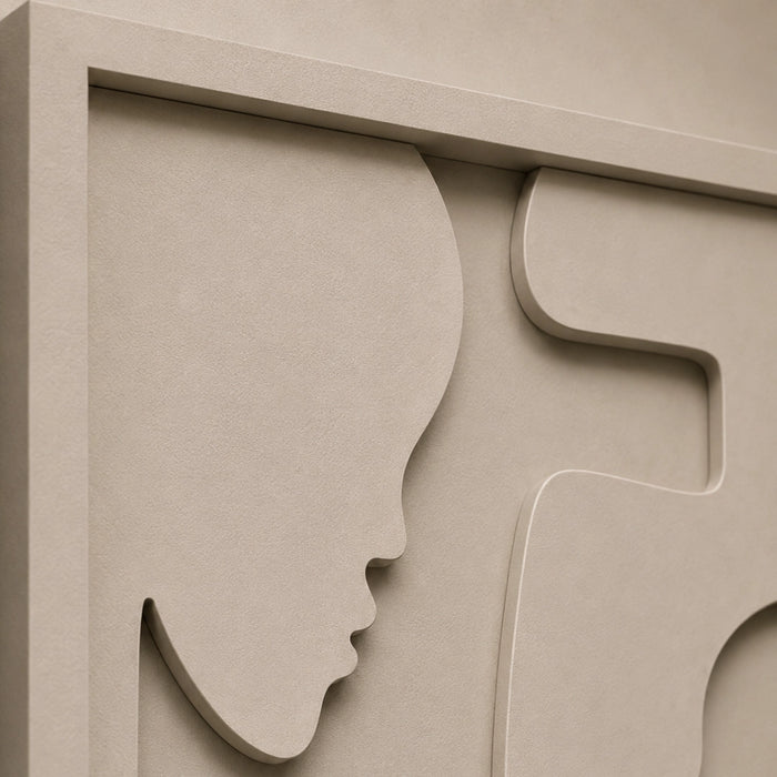 Confide Wooden Wall Art | Stone