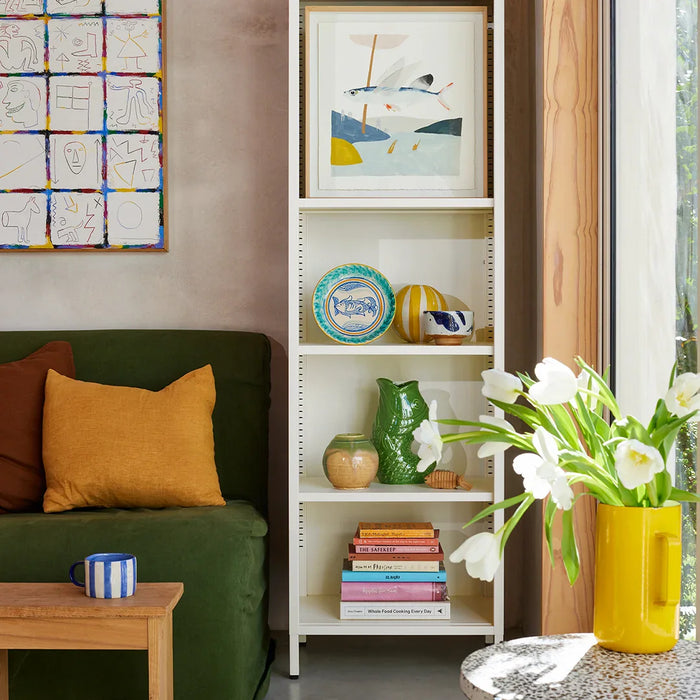 elevenpast Shelving solutions Wafer Tall Shelf - White Sand | Black Sand