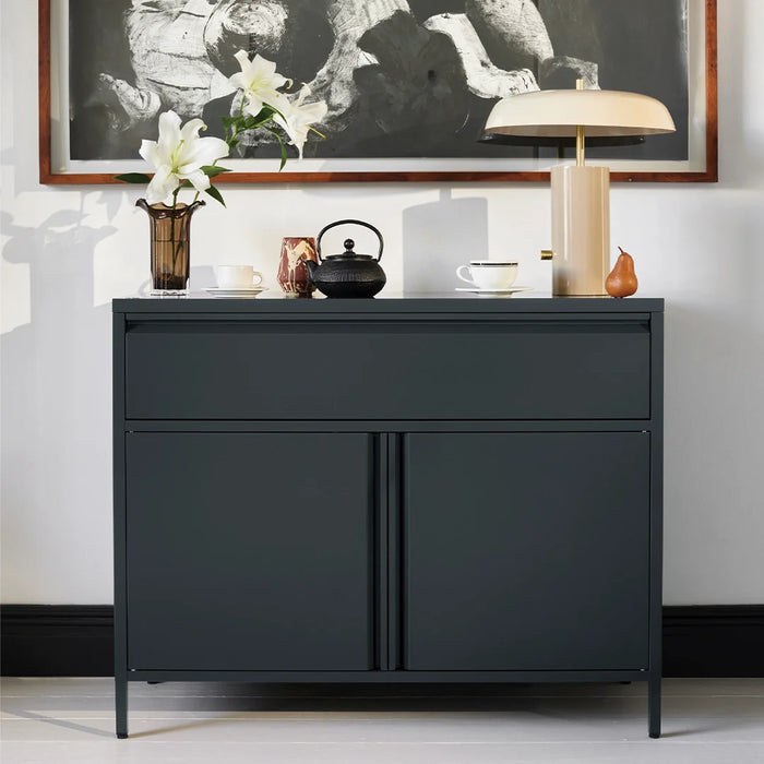 elevenpast Storage Cabinets & Lockers Bon Bon Buddy Sideboard White | Moss Grey