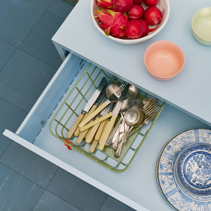 elevenpast draw Bon Bon Chest Of Drawers Grey | White | Moss | Blue