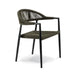 elevenpast Outdoor Chairs Corda Armchair in Black | Anthracite | Taupe