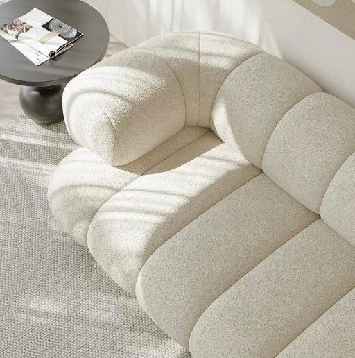 elevenpast sofa Bubble Bouclé Two Seater Sofa - Multiple Colours