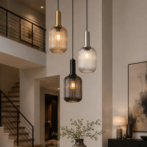 Athina Cut Glass Pendant Light 