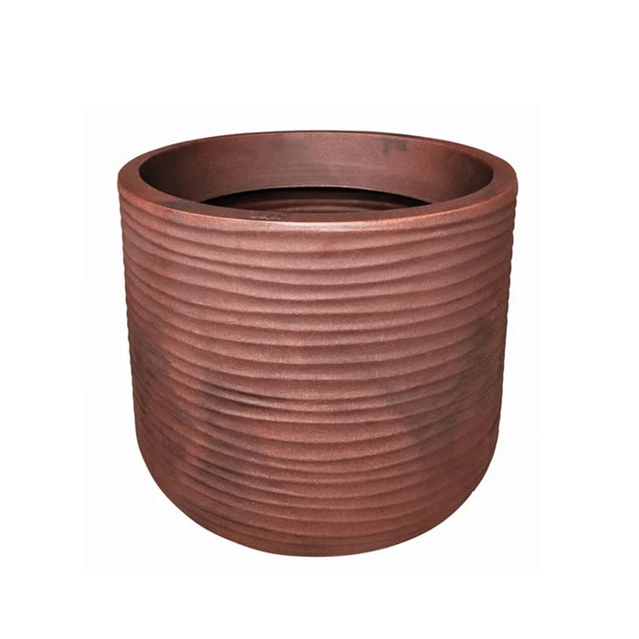 elevenpast Pots & Planters Lagoon Round Japi Planter in Corten Steel - 3 Sizes