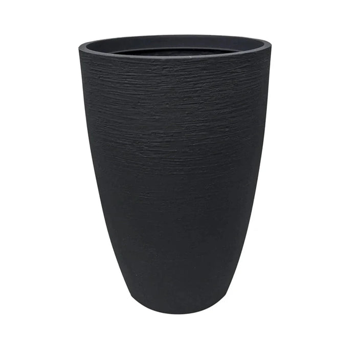 elevenpast Pots & Planters Modern Conic Japi Planter in Lead - 5 Sizes