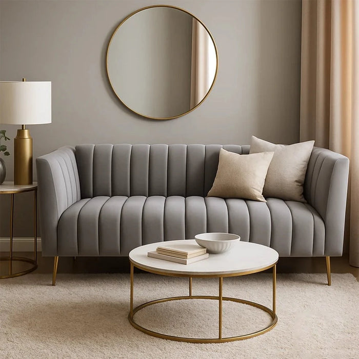 elevenpast couch Dallas Two or Three Seater Stripe Couch - Multiple Colours