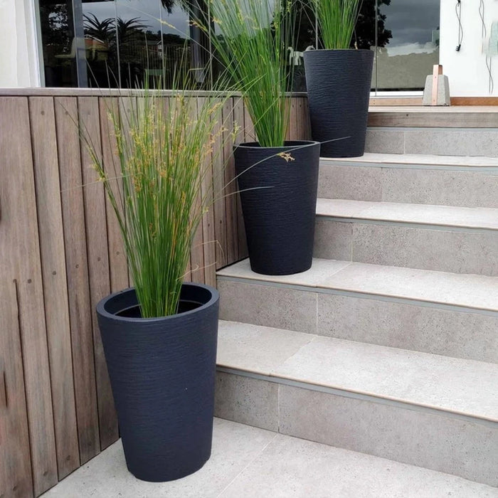 elevenpast Pots & Planters European Conic Japi Planter in Lead - 3 Sizes