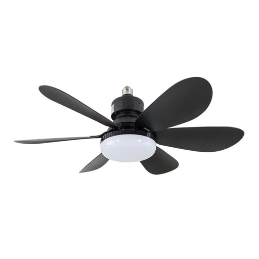 elevenpast led ceiling fan Compact Ceiling Fan with Light & Remote – White | Black
