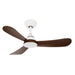 elevenpast led fan Aero Wood Finish Ceiling Fan in Black | White