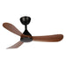 elevenpast led fan Aero Wood Finish Ceiling Fan in Black | White