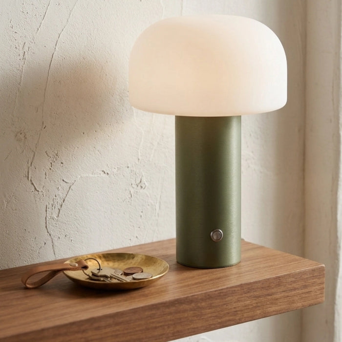 Bruno Rechargeable LED Lamp - Black | Green | Gold
