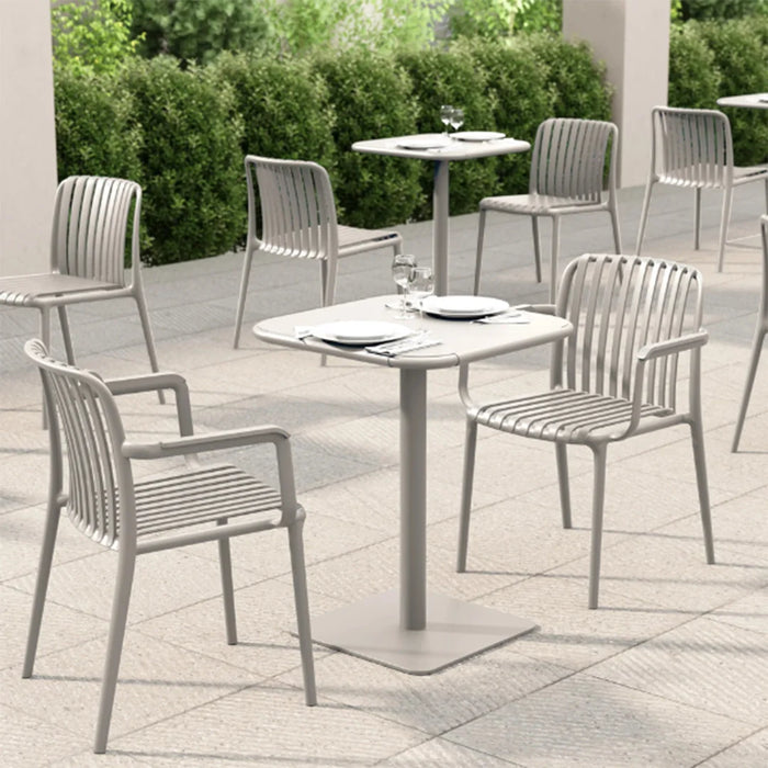 elevenpast Bistro Table Haley Square Bistro Table - 60cm - Black | Grey
