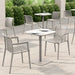 elevenpast Bistro Table Haley Square Bistro Table - 60cm - Black | Grey