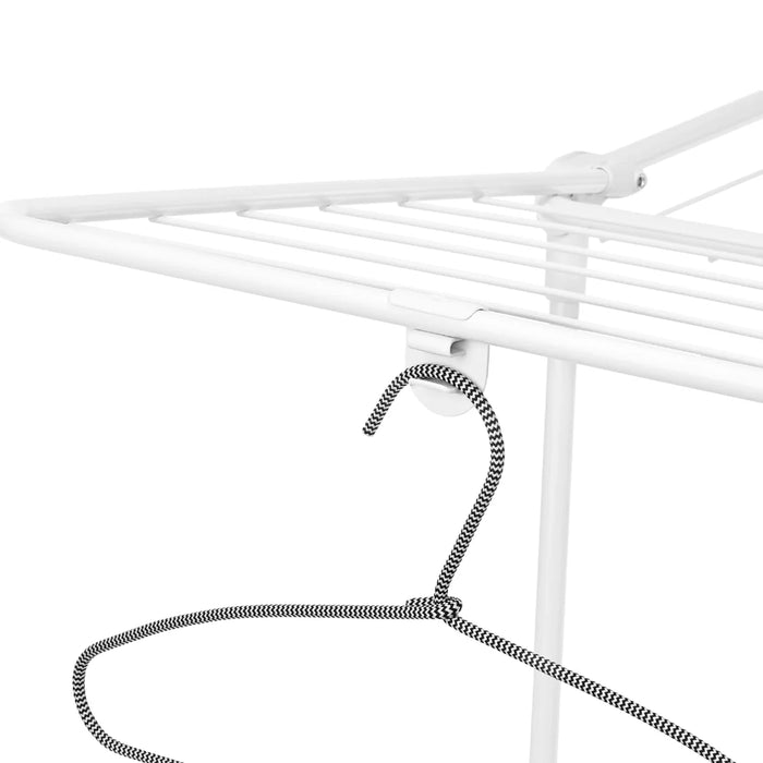 elevenpast drying rack Brabantia HangOn Drying Rack Too, 18 metres  – Matt Black | White