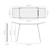 elevenpast drying rack Brabantia HangOn Drying Rack Too, 22 metres  – Matt Black | White