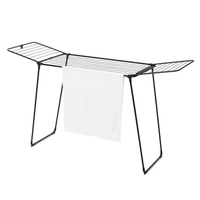 elevenpast drying rack Brabantia HangOn Drying Rack Too, 22 metres  – Matt Black | White