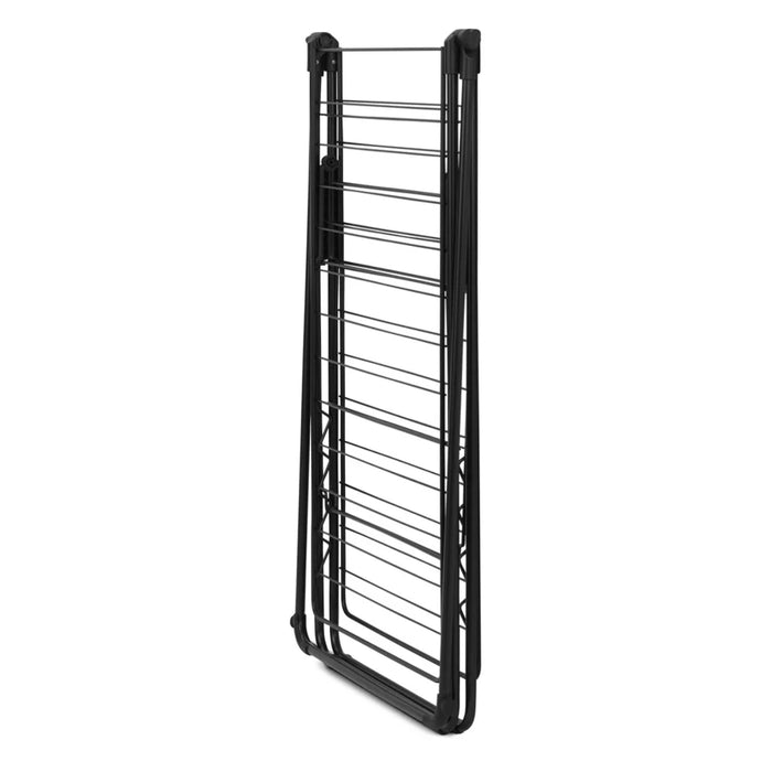 Brabantia drying rack HangOn Drying Rack 25 m + Centre Rod in White | Matt Black| Metallic Grey