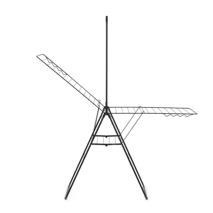 Brabantia drying rack HangOn Drying Rack 25 m + Centre Rod in White | Matt Black| Metallic Grey