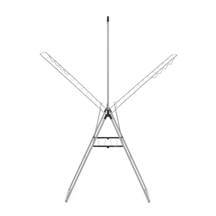 Brabantia drying rack HangOn Drying Rack 25 m + Centre Rod in White | Matt Black| Metallic Grey