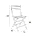 elevenpast Chair Helen Polypropylene Folding Chair