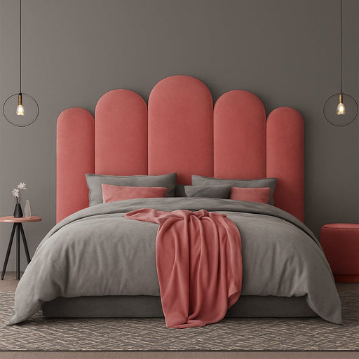 elevenpast headboard Boudoir Velvet Headboard Queen Size