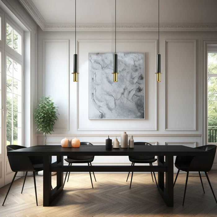 Spazio pendant light Ibiza Pendant light in Travertine | Black Marble | White Marble