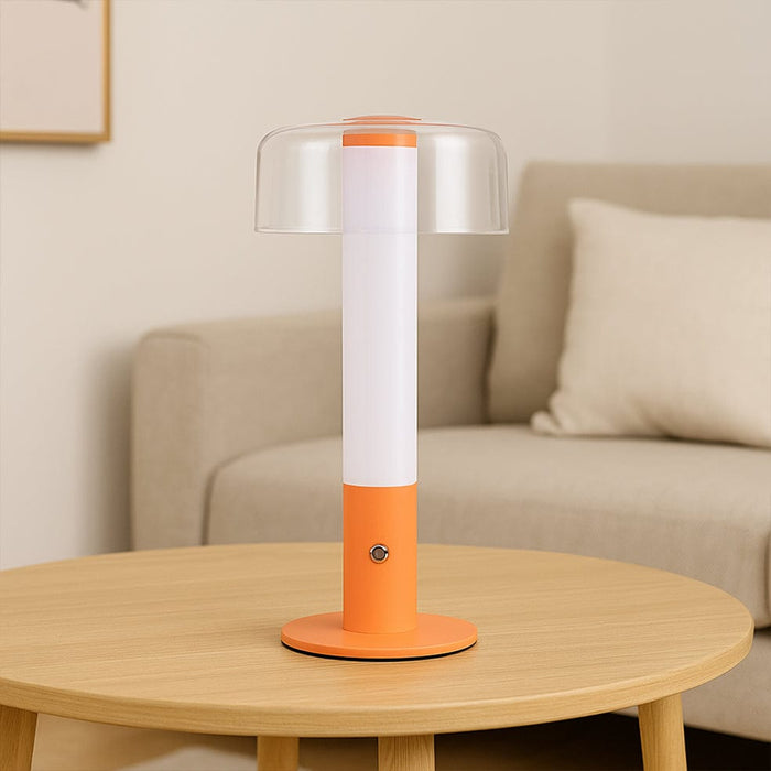 elevenpast Rechargeable Lamp Arcis Rechargeable LED Lamp - Cream | Orange | Black