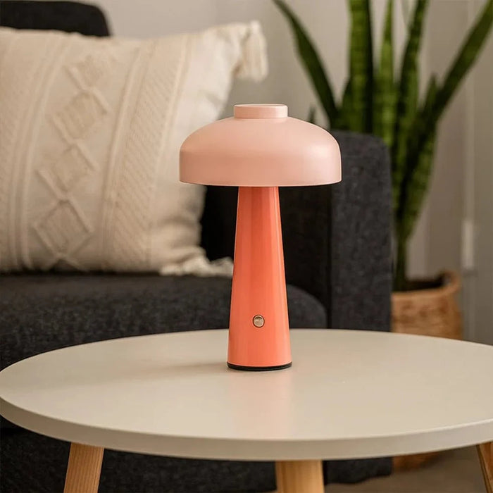 elevenpast Rechargeable Lamp Poppy Rechargeable LED Lamp - Mustard | Coral | Dusty Green