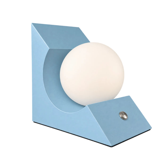 Jude Rechargeable Globe Lamp -  Wood | Blue | Orange | Green