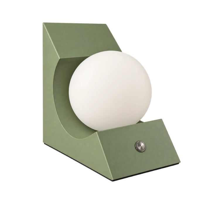 Jude Rechargeable Globe Lamp -  Wood | Blue | Orange | Green