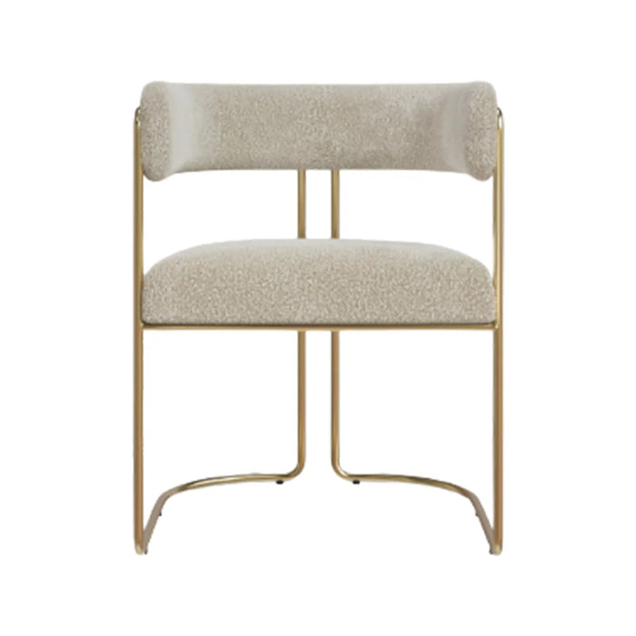 elevenpast Chairs Juliana Metal and Fabric Dining Chair - 3 Colours