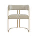 elevenpast Chairs Juliana Metal and Fabric Dining Chair - 3 Colours