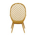 elevenpast Chairs Kurv Lounge Chair - Metal and Polypropylene Outdoor/Indoor Chair