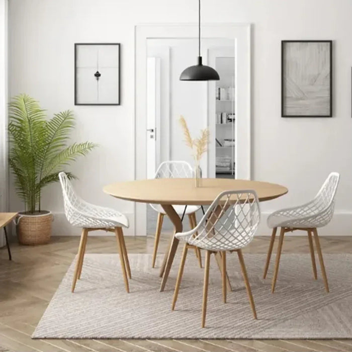 elevenpast dining chair Kurv Side Chair - Black | White