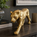 elevenpast ceramic figurine Animal Figurine – Gold Leopard Walking