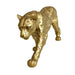 elevenpast ceramic figurine Animal Figurine – Gold Leopard Walking